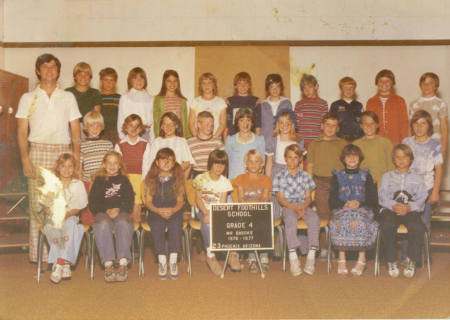 1976-1977 4th grade Mr. Bashe