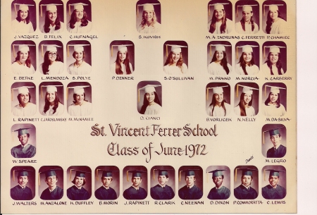 Monica Fleming's album, St. Vincent Ferrer School