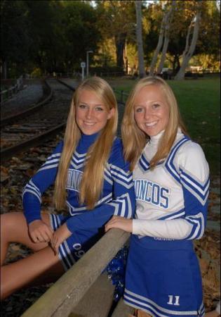 Bri and Summer- RB High Cheer leaders