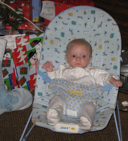 Dominic at Christmas 2008