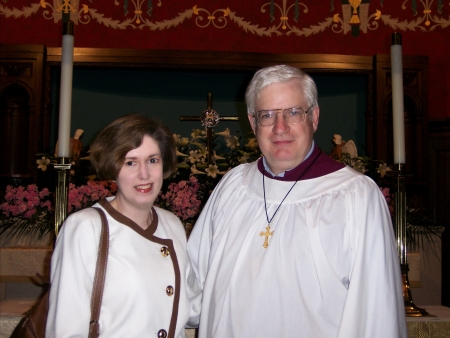 Joan and myself, Easter 2010