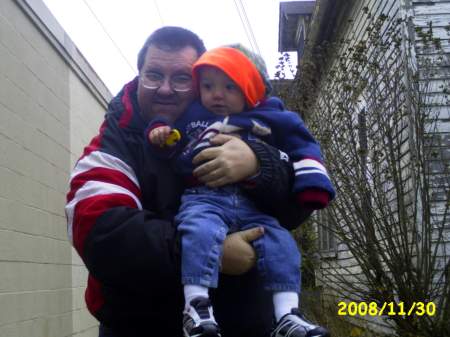 My husband and grandson Nov 2008