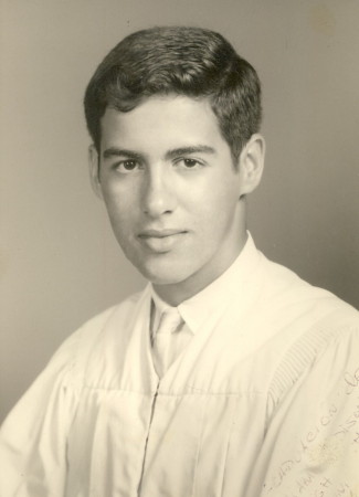 Graduation photo 1963 Miami Edison High School