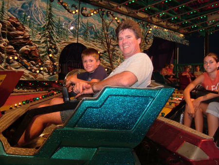 Eric and Tim at the fair