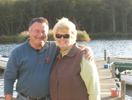 john & bonnie on norfolk broads