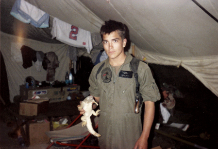 My husband at the first Gulf War 1991