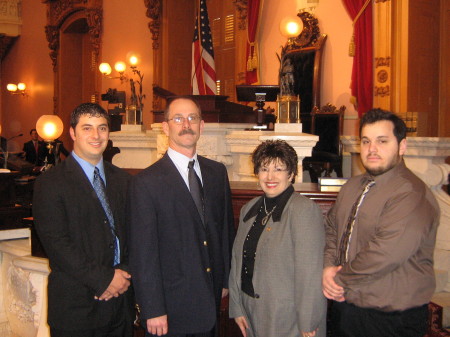 My Family At the Ohio Statehouse