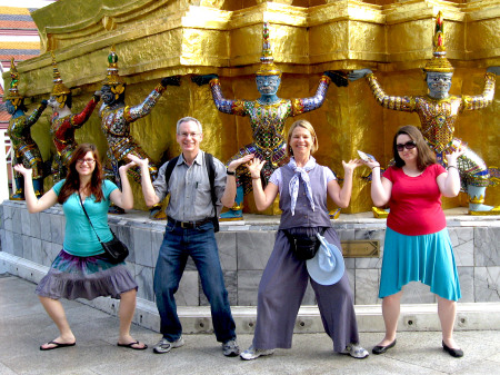 Jackie, Paul, Raye & Erica in BKK