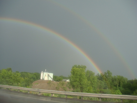 Double Rainbow, just couldn't find the end!