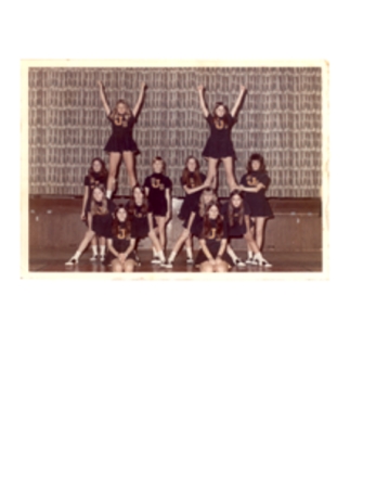 St Joes Cheerleading Squad 1972