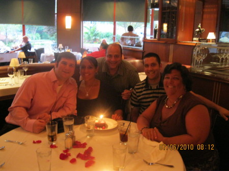 Kids Birthday dinner at Capital Grille