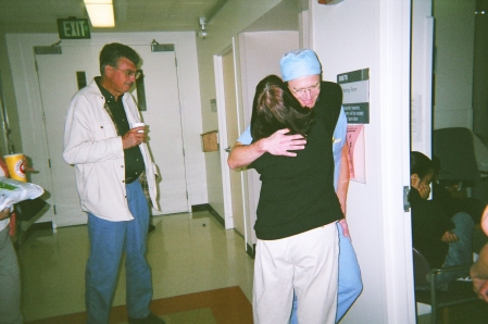 Me & Liver Transplant Surgeon who saved Robert