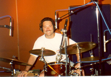 ray on the drums