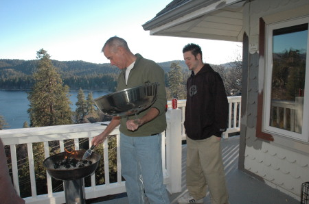 me and Shaun at Arrowhead