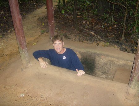 Tunnels Of Cu Chi, Vietnam