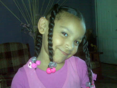 Daughter Asha age 5