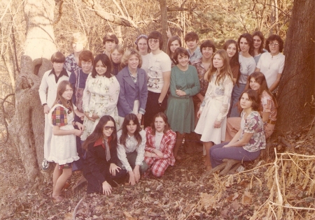 Lawrenceville High School Choir 1976-77