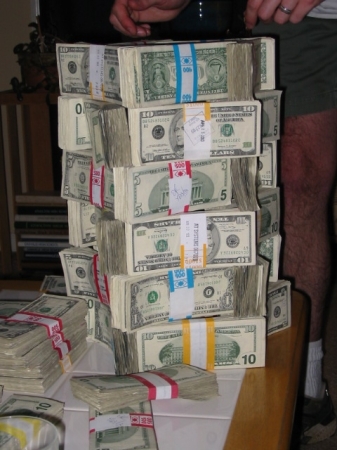 tower of money !