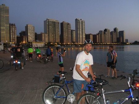 Early morning on Lake Shore Drive