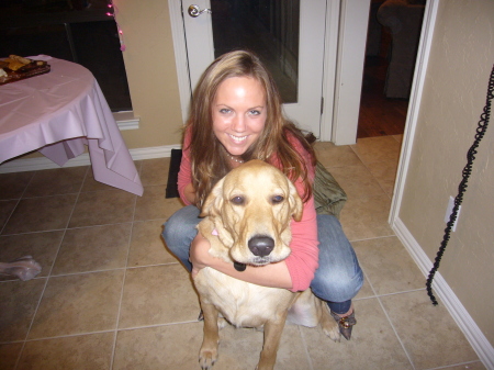 Daughter Kristen & Buddy