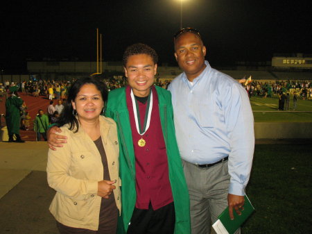 Our youngest son's H.S. Grad Day