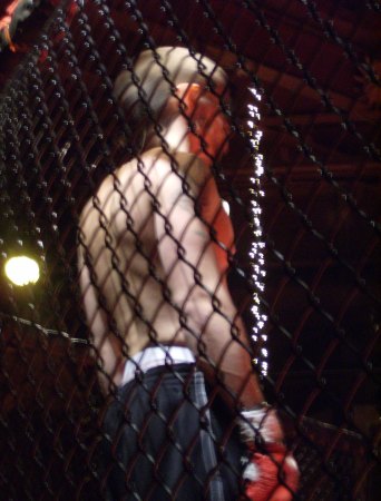 Stuies first extreme cage fight