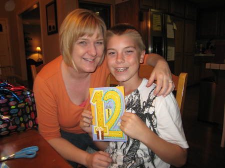 Oct 2008 - Me w/Ryan on his 12th birthday