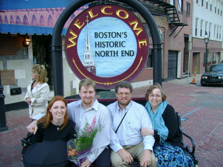 My family in Boston