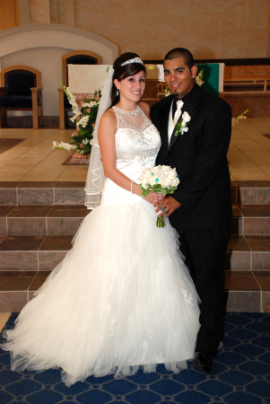 The new Mr. and Mrs. Anthony Magdaleno