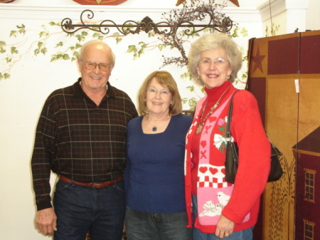 Bill Walston, me, Judy Bly Walston, Feb. 09