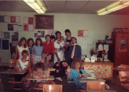 Mrs. Chapo's English Class - 1988