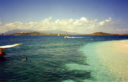 Sailing in the Caribbean