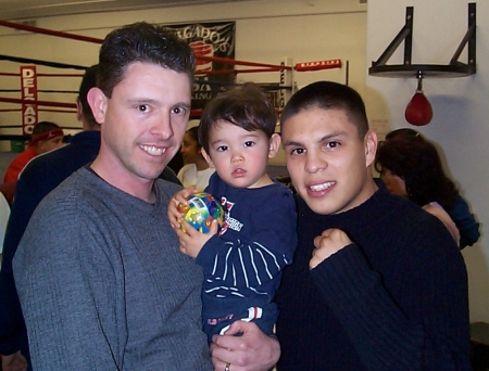 Francisco Bojado & my son