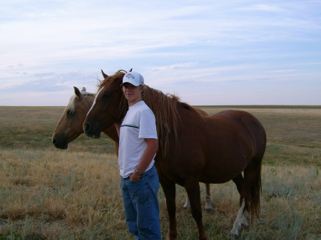Dustin & his mare