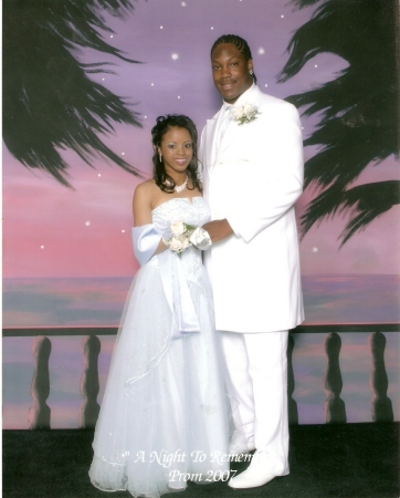 Azaria, my first born at her senior prom.