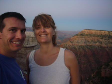 Sunset at the Grand Canyon, 8/08