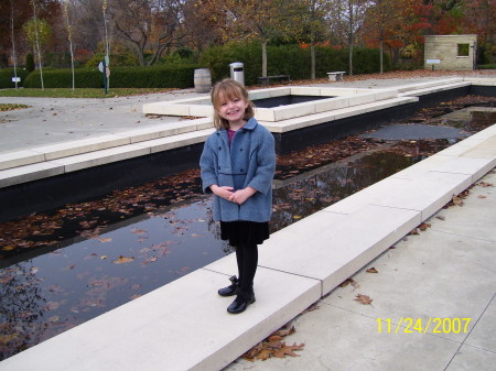 Lauren at Cleveland Botanical Gardens Nov 07