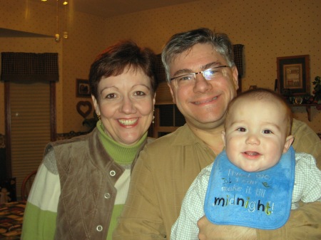 Shelly, Eric, and Cole - New Year's Eve 2008