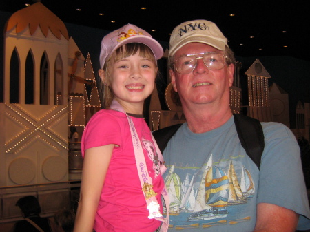 Marty and Rylee at Disney '08