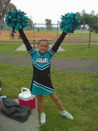 Nicole the cheerleader