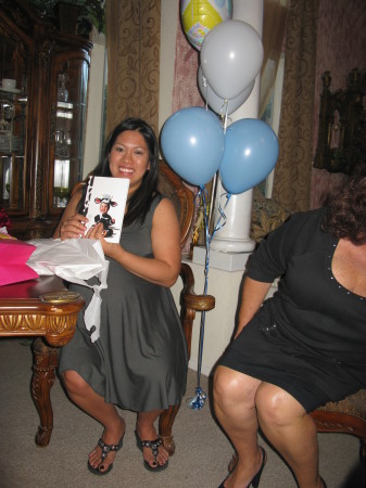 family baby shower for 2nd son Giovanni