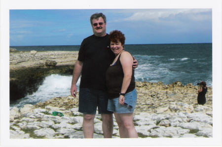 Me & Wendy at Devil's Bridge, Antigua