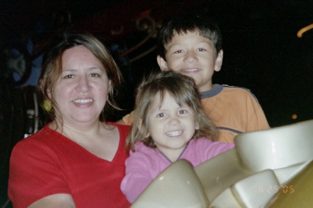 Me,Nick and Julia at Disneyland 2005