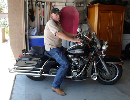 Tibby and His Harley