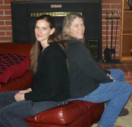 My sister Sheryl and I