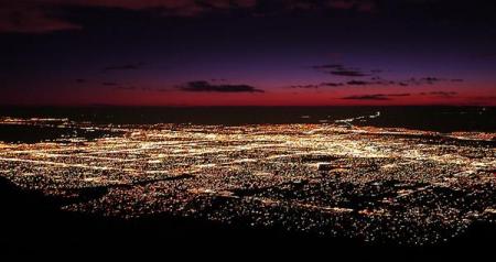 Albuquerque at night
