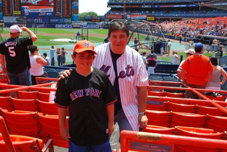 Me and Dom at Shea for the Subway Series