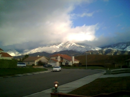 Another view of the mountains.