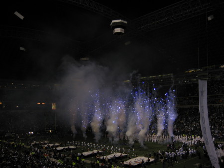 Farewell to Texas Stadium ceremony