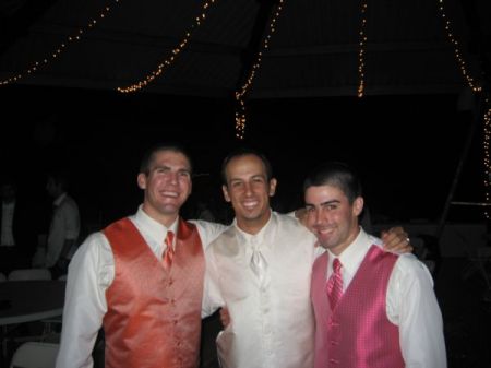 Ryan, Patrick and Me at Ryan's Wedding